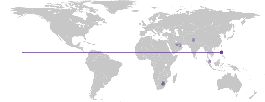 Map displaying location of Multiple Intelligence International School, Phillipines